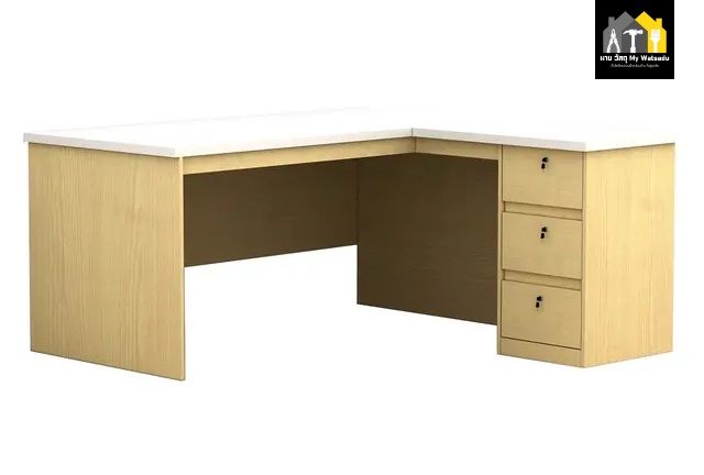 โต๊ะทํางานตัวแอล HomePro