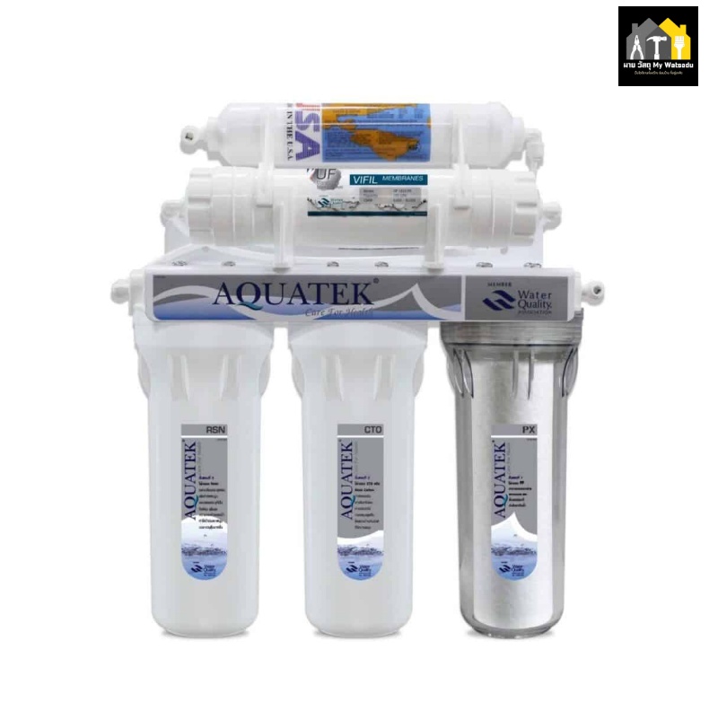 เครื่องกรองน้ำแบบถัง ยี่ห้อไหนดี AquaTek / Aquatek - รุ่น UV Sterilization Tank