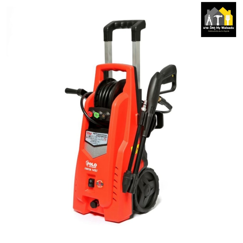 เครื่องฉ๊ดน้ำแรงดันสูง ยี่ห้อ POLO รุ่น Warrior 145