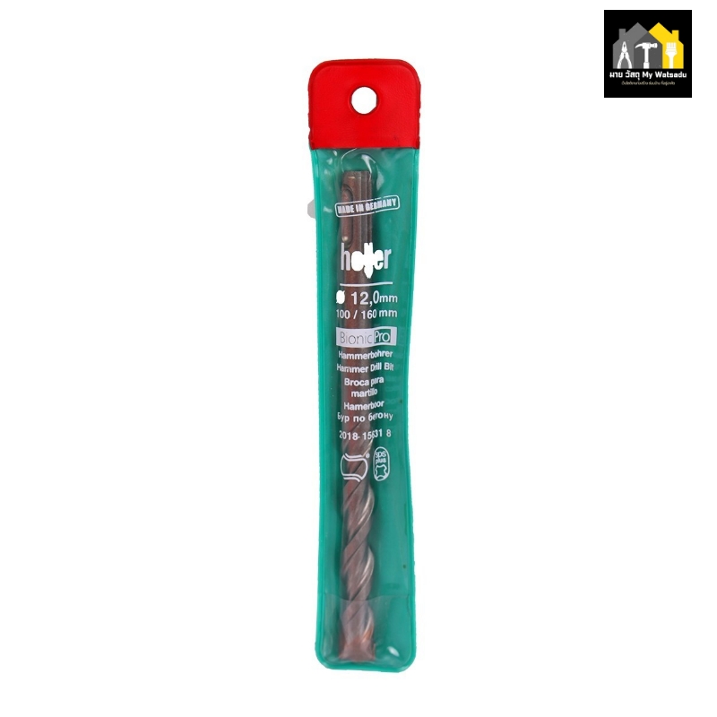 ดอกสว่านเจาะปูน ยี่ห้อ Heller (เฮลเลอร์) - รุ่น Bionic (Made in Germany)