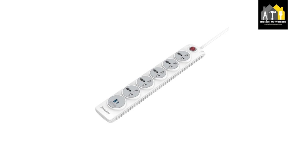 ปลั๊กไฟกันกระชาก กันไฟตก ยี่ห้อ Huntkey SZ Series