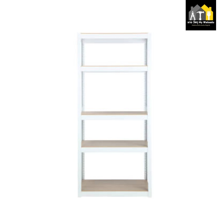 ชั้นวางของ 5 ชั้น รุ่นอีซี่เชลฟ์ - สีขาว