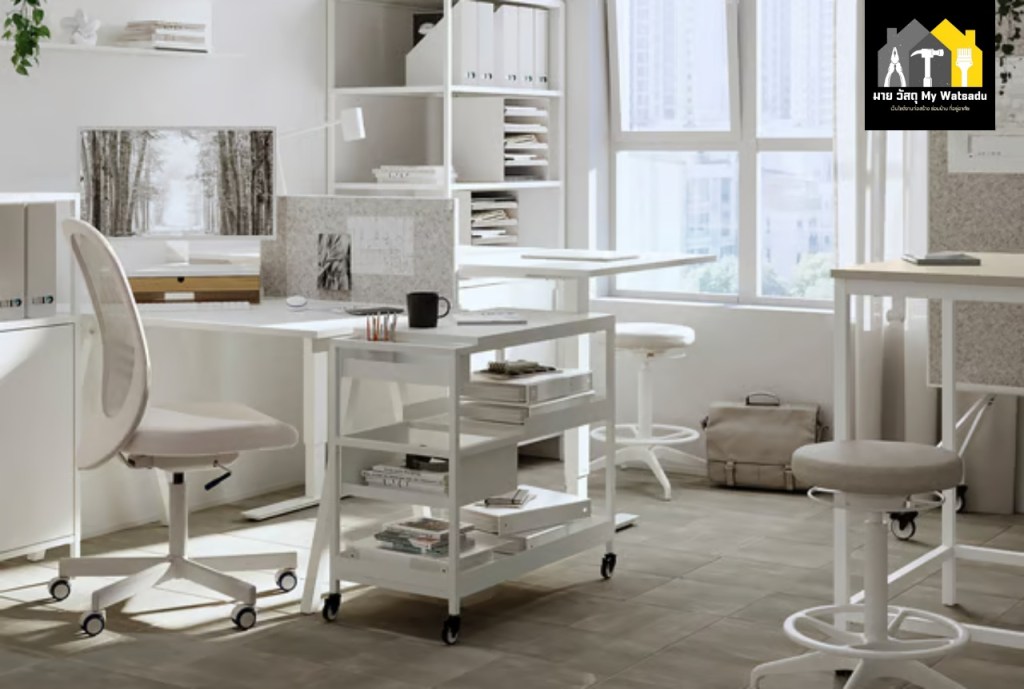 โต๊ะทำงาน Ikea รุ่นฮิต วางตรงไหนบ้านก็สวย