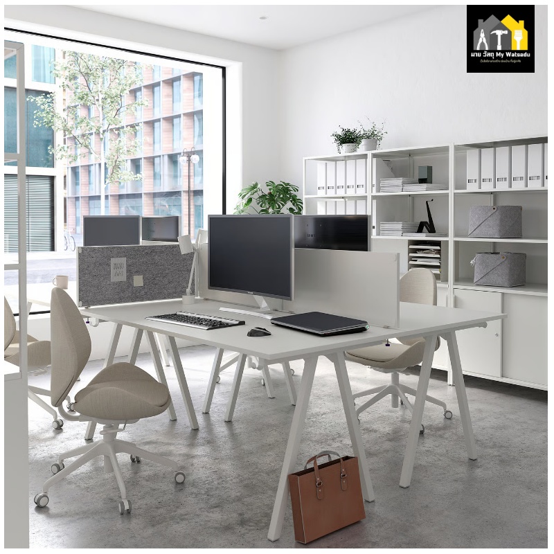 โต๊ะทำงาน IKEA รุ่น TROTTEN (ทร็อตเต็น)